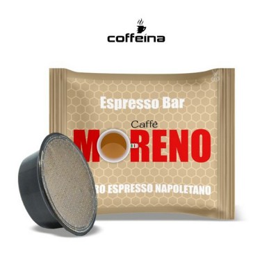 50 capsule Caffè Moreno Espresso Bar Compatibile A Modo Mio