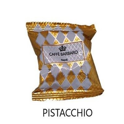 Caffè Barbaro caffè aromatizzato 20 cialde ESE 44 mm gusto pistacchio