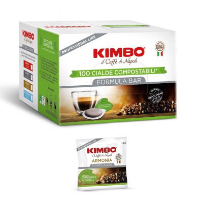 100 Cialde Caffè KIMBO ESPRESSO MISCELA ARMONIA