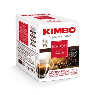 10 Capsule Caffè KIMBO NAPOLI – COMPATIBILI A MODO MIO
