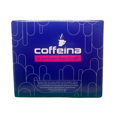 100 CAPSULE Caffè Coffeina Miscela BLU Compatibili NESPRESSO