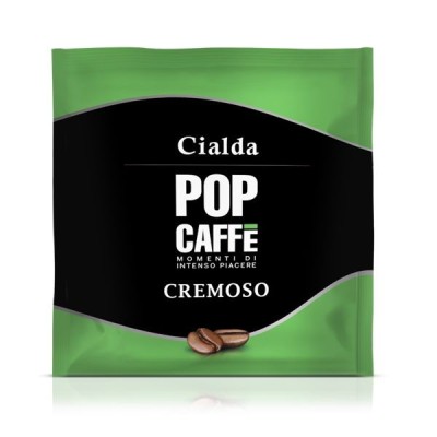 150 Cialde Filtro Carta Ese 44mm POP CAFFE' Miscela CREMOSO