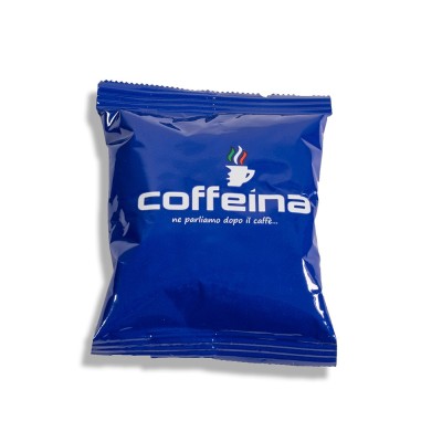 100 CAPSULE Caffè Coffeina Miscela BLU Compatibili A MODO MIO