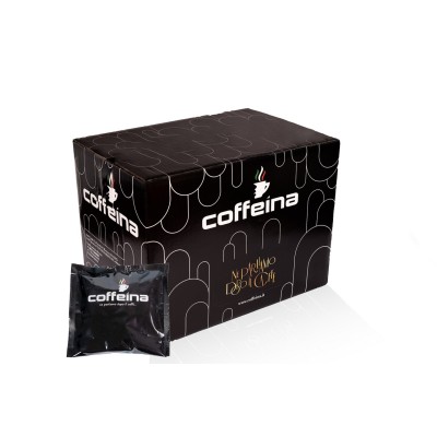 50 Cialde Caffè Coffeina Miscela NERA filtro carta ese 44 mm