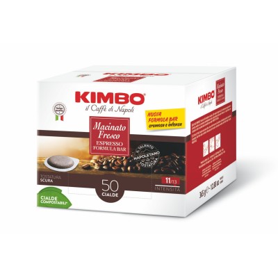 50 Cialde Caffè KIMBO MACINATO FRESCO FORMULA BAR