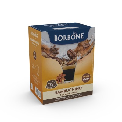 16 Capsule Caffe' BORBONE Camomilla & Melatonina compatibili A Modo Mio