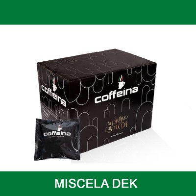 100 Cialde Caffè Coffeina Miscela DEK filtro carta ese 44 mm