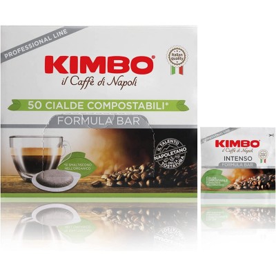 50 Cialde Caffè KIMBO ESPRESSO INTENSO