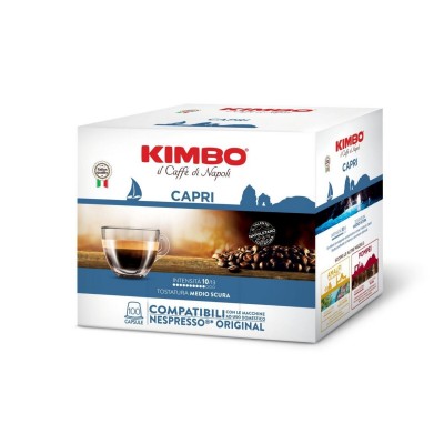 100 Capsule Kimbo Capri Compatibili Nespresso
