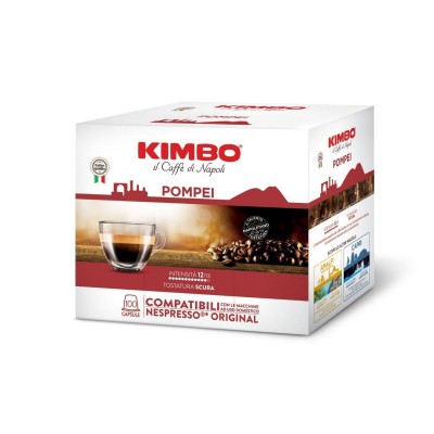 100 Capsule Kimbo Pompei Compatibili Nespresso