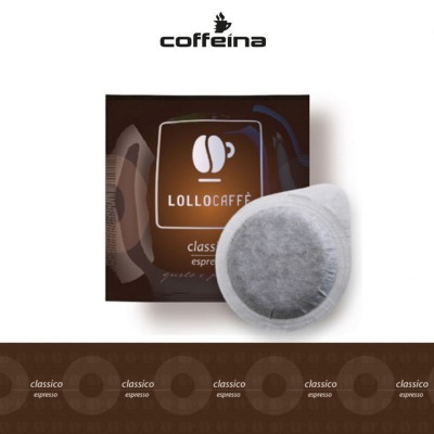 150 Cialde filtro carta 44 mm caffè Lollo espresso classico