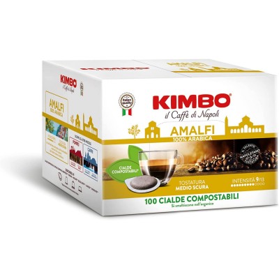 KIMBO CIALDE AMALFI COMPOSTABILI 100PZ (ARMONIA)