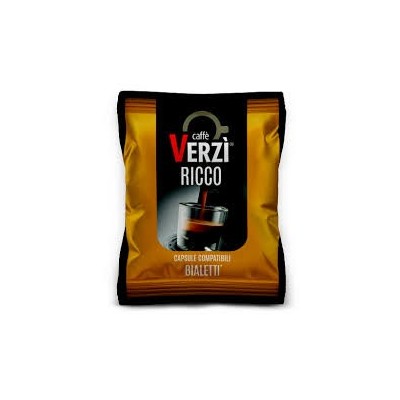 100 Capsule Verzì Aroma Ricco Compatibili Bialetti