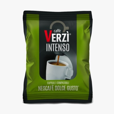 50 CAPSULE Verzì aroma intenso Compatibili DOLCE GUSTO